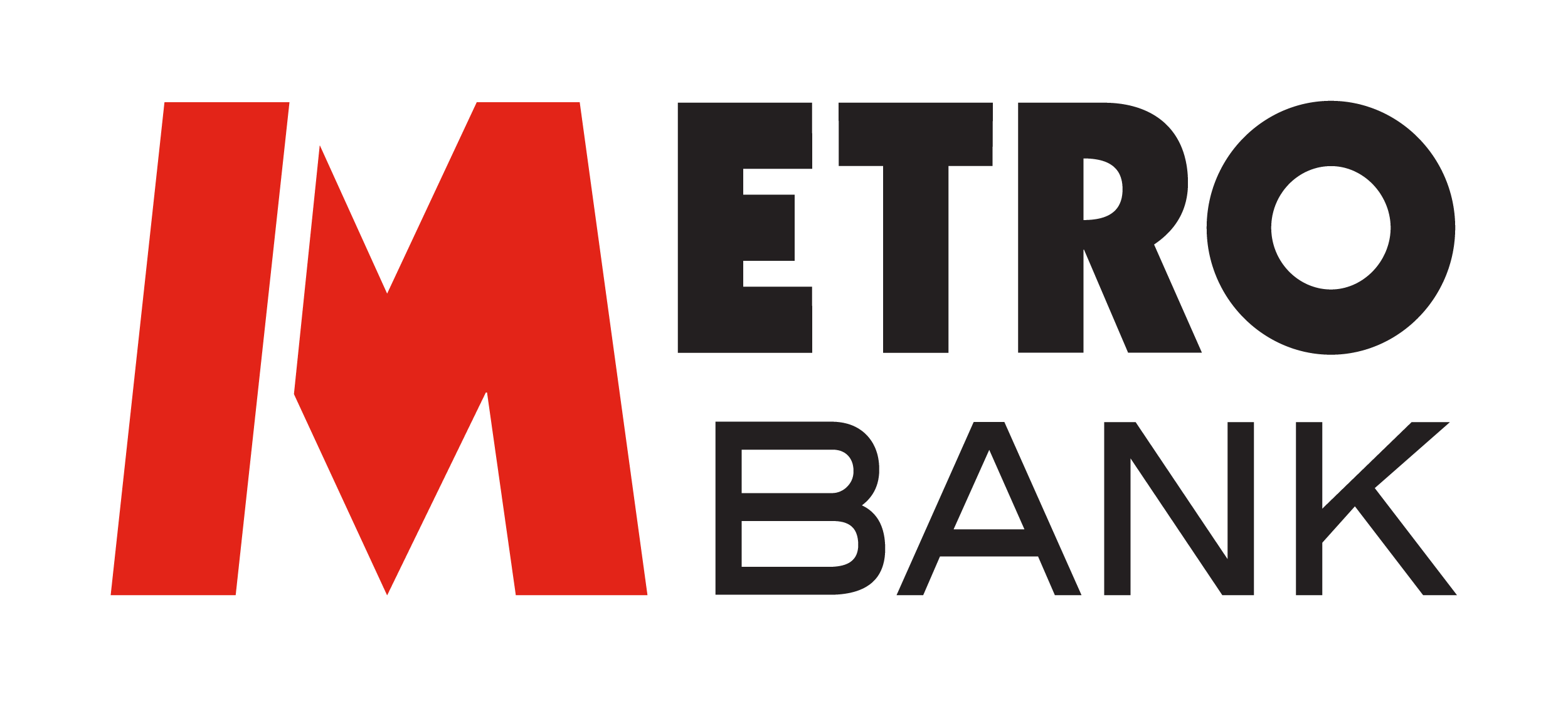 Metro Bank – Black Letters